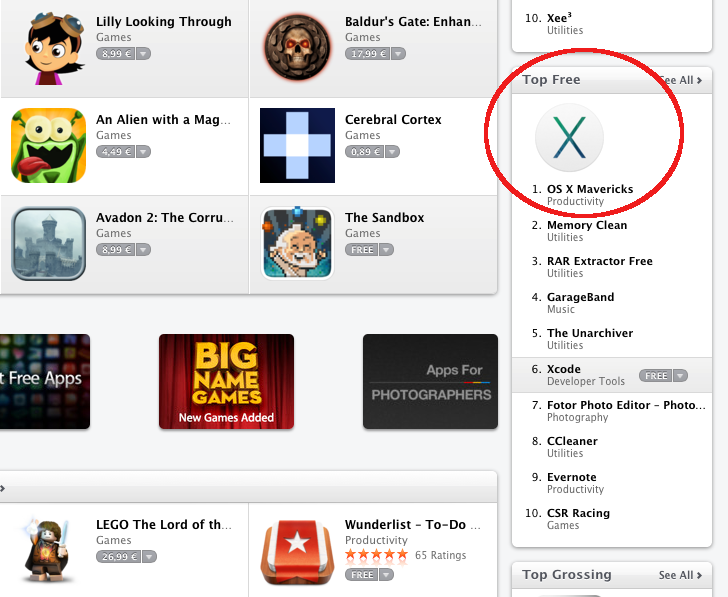 free mac app store games download