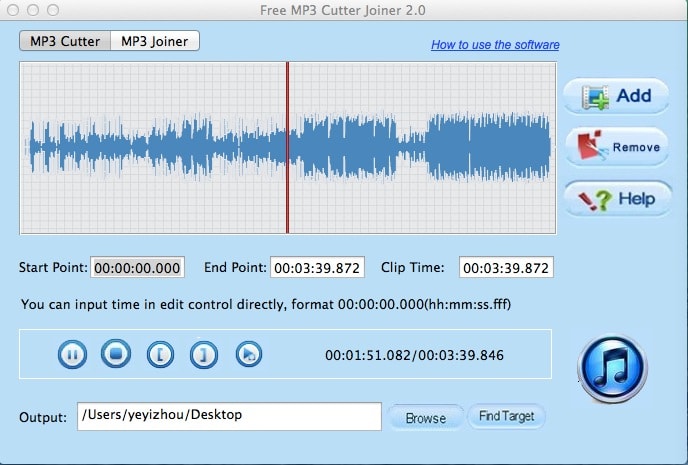 mp3 cutter joiner free online