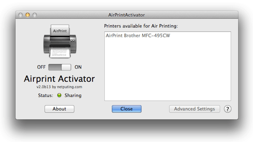 Airprint app for mac